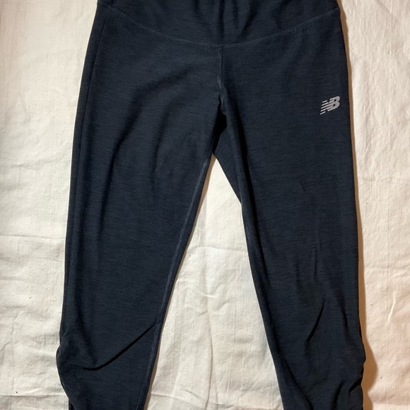 New Balance Pants - New Balance Gorpcore High-Waist Capri Leggings Women’s Size S Navy